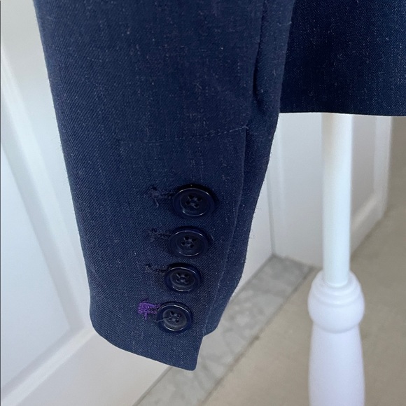 Emilio Pepe Navy Women's Blazer Size 10 - Picture 8 of 12